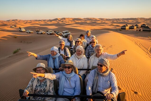 Safe and easy desert safari experience for seniors